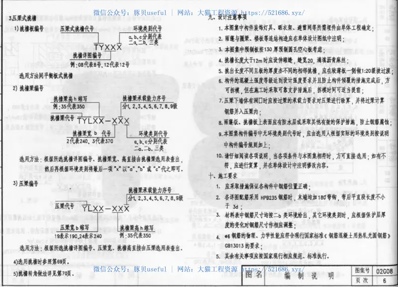 02G08系列结构标准设计图集（内蒙古自治区） 预览图