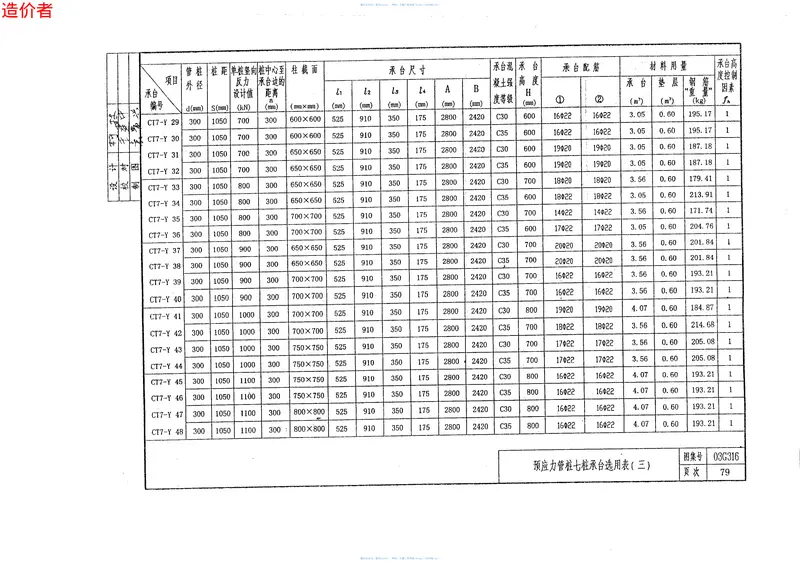 川03G316(全)先张法预应力混凝土管桩基础 预览图