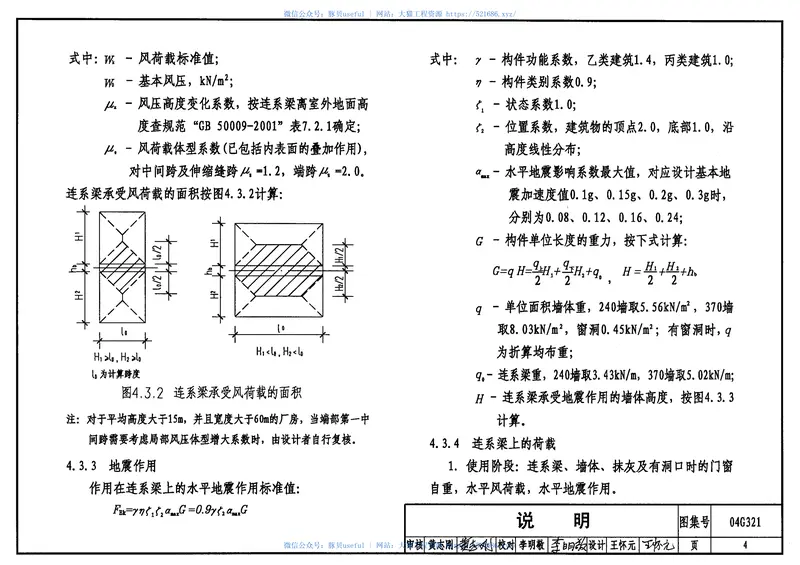 04G321钢筋混凝土连系梁 预览图