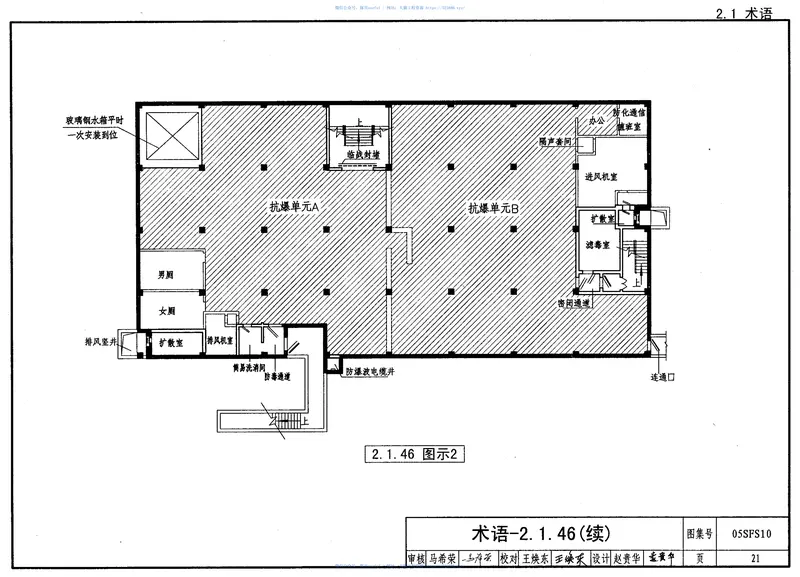 05SFS10《人民防空地下室设计规范》图示给水排水专业 预览图