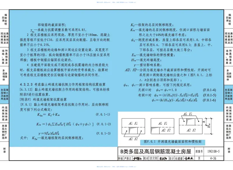 19G108-5结构设计规范应用图示（抗震鉴定） 预览图