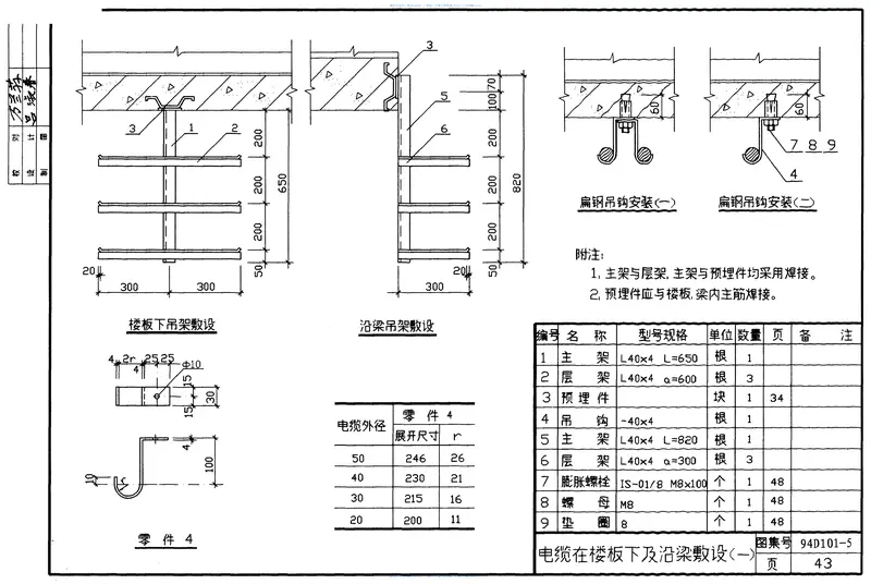 94D101-535kV及以下电缆敷设 预览图