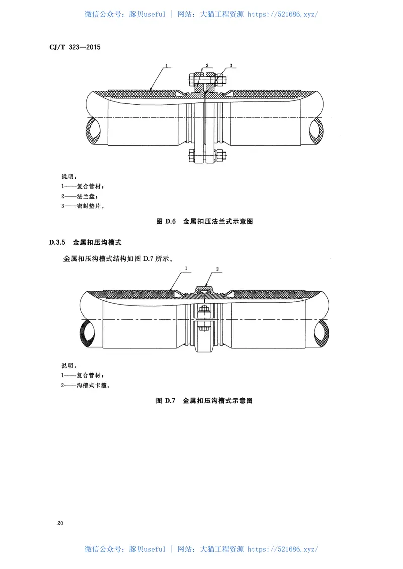 CJT323-2015超高分子量聚乙烯钢骨架复合管材 预览图