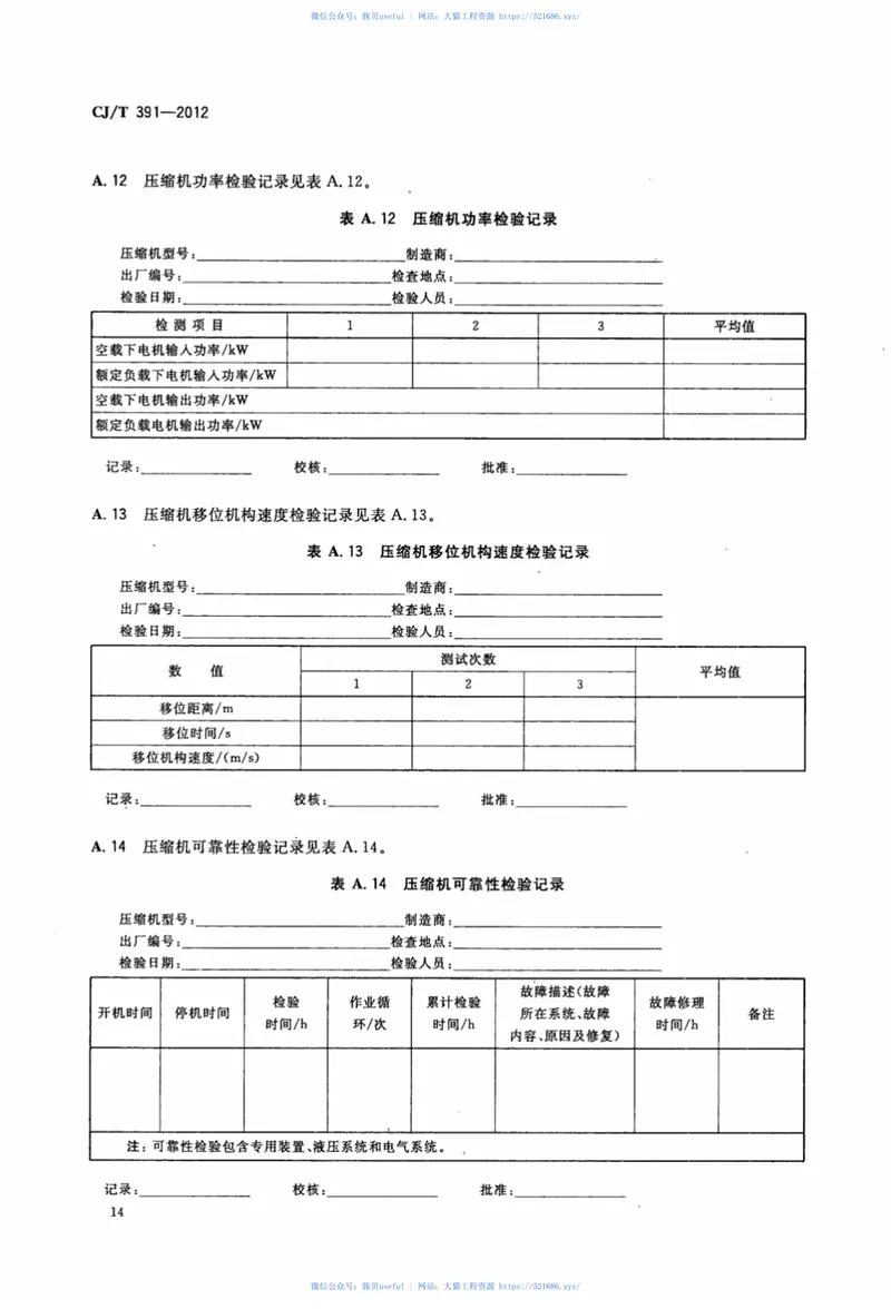 CJT391-2012生活垃圾收集站压缩机 预览图