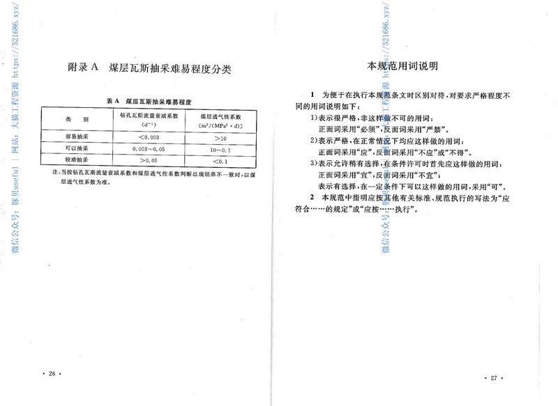 GB50471-2008煤矿瓦斯抽采工程设计规范 预览图