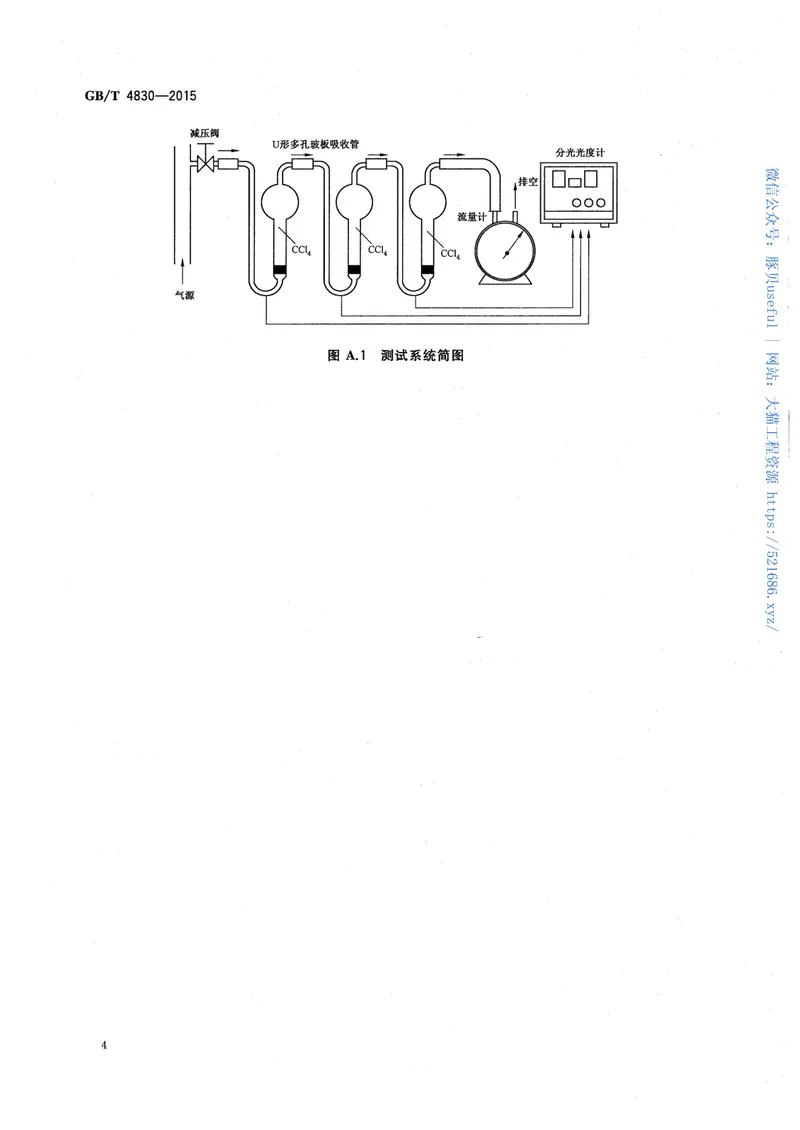 GBT4830-2015工业自动化仪表气源压力范围和质量 预览图