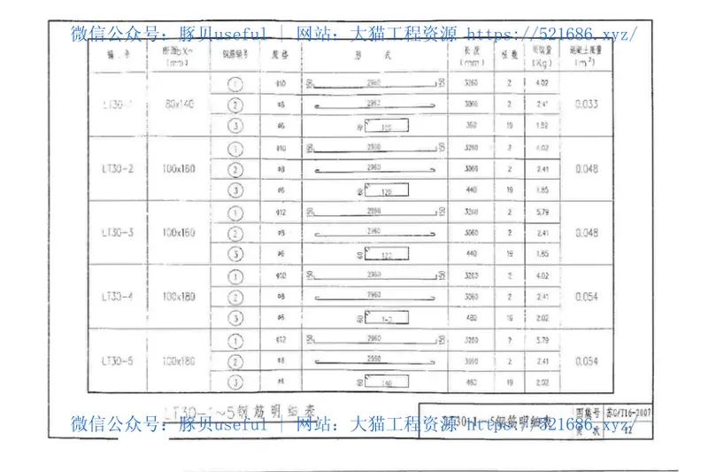 苏G／T16-2007预制混凝土檩条及屋面建筑构造图集 预览图
