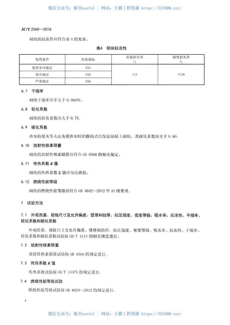 JCT2360-2016格构式自保温混凝土砌块 预览图